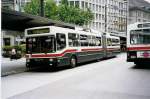 NAW Trolleybus Aus dem Archiv: VBSG St. Gallen Nr. 164 NAW/Hess Gelenktrolleybus am 19. Juli 1999 St. Gallen, Bahnhof