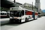 NAW Autobus Aus dem Archiv: VBSG St. Gallen Nr. 244/SG 198'244 NAW/Hess am 19. Juli 1999 (mit Vollwerbung f�r 'JUMBO')