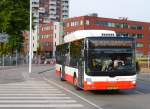 Veolia Transport MAN Bus von Veolia mit Nummer 6646. Leiden Centraal Station (Hbf) 05-06-2010.
