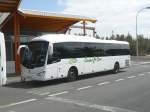 Scania Irizar 29.05.10,SCANIA-Irizar auf Lanzarote,am Busbahnhof von Arrecife.