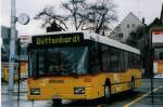 mercedes-benz-o-405-n-niederflur-stadtversion Aus dem Archiv: Rattin, Schaffhausen Nr. 13/SH 413 Mercedes O 405N am 16. November 1998 Schaffhausen, Bushof
