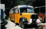 Fribourg Aus dem Archiv: Ringger, Thayngen SH 1068 FBW/T�scher (ex P 24'589) Schwarzwasserbr�cke, Wohnbus-Treffen