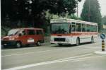 schaffhausen Aus dem Archiv: AS Schleitheim Nr. 2/SH 12'502 Volvo/Hess (ex Nr. 12) am 10. Juli 1996 in Schaffhausen
