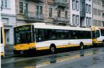 schaffhausen Aus dem Archiv: VBSH Schaffhausen Nr. 25/SH 38'025 Volvo/Hess am 16. November 1998 Schaffhausen, Bahnhof