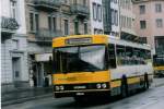 schaffhausen Aus dem Archiv: VBSH Schaffhausen Nr. 7/SH 38'007 Scania/FHS am 16. November 1998 Schaffhausen, Bahnhof