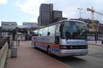 hannover ein �lterer Setra Reisebus in Hannover/ZOB im Mai ´09