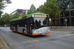 hannover Solaris Bus der �stra, nahe Braunschwweiger Platz. Man beachte mal den Au�enspiegel. Aufnahme von 11.08.o9.