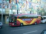 mercedes-benz-o-580-travego 'WM-Bus Germany' aufgenommen 2007 in Berlin vor einem Hotel

S.H.