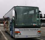 Setra S 300er Serie NK-B 122 am 04.05.2010 an der Grenze zu Belgien.