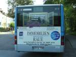 MAN Niederflurbus 2. Generation MAN Gelenkbus. Die Aufnahme des Foto war am 01.07.2010 in Saarbr�cken-F�llengarten.