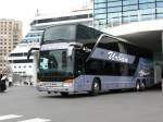setra-s-400er-serie-comfort-class Bus der Firma Urban-Reisen im Hafen von Savonna am Terminal der Reederei Costa

S.H.