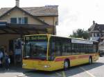 baseland-transport-blt BLT- Transporte warten mit einem MB Citaro die S- Bahnanschl�sse in Dornach BL ab am 18.08.07