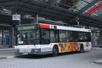 MAN Niederflurbus 2. Generation M�bus 0001 (MG VT 929) steht hier mit der Linie 023 am HBF M�nchengladbach.
13.5.2010
