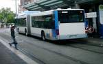 MAN Niederflurbus 2. Generation Wagen 346 SB.SL 346 am 19.08.07 am Hauptbahnhof.