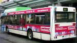 MAN Niederflurbus 1. Generation Wagen 709 (SB:SL 709) am 19.08.07 als Linie 101 am hauptbahnhof in Saarbr�cken