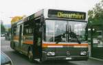 mercedes-benz-o-405--hochflur-stadtversion Aus dem Archiv: SOO Olten Nr. 75/SO 21'066 Mercedes O 405 am 8. Oktober 1998 Olten, Bahnhof 