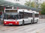 MAN Niederflurbus 1. Generation O-Bus in Salzburg. 20.08.07