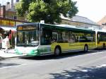 berlin MAN Niederflurbus 3. Generation (Lions City �/T�) auf der Linie 900 nach Zepernick am S-Bahnhof Buch.