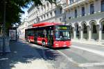 man-niederflurbus-3-generation-lions-city Bei der Haltestelle Kungstr�garden in Stockholm entstand am 16.6.2010 diese Aufnahme eines SL-MAN Lion's City CNG.