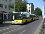 berlin Solaris Urbino auf der Linie X69 nach M�ggelheim Odernheimer Stra�e am S-Bahnhof K�penick.