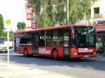 berlin Setra S 300er-Serie NF als Shuttelbus zwischen S-Bahnhof Gr�nau und M�bel-H�ffner Waltersdorf.
