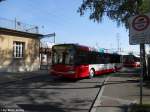 Solaris Urbino Stadtbus Winterthur Nr. 282 (Solaris Urbino 12) am 12.7.2010 beim Bahnhof Oberwinterthur.