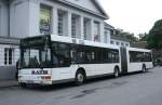 man-niederflurbus-2-generation-vorserie Raht Reisen (VIE EA 109) f�hrt am 30.5.2010 SEV von Viersen nach Breyell.
Bahnhof Viersen, 30.5.2010.
