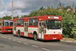 danzig Ein Jelcz M 11 Bus fotografiert in Danzig/Gdansk am 16-09-2004. (Scan von Negative)