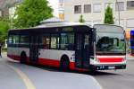 hamburg Hochbahn 2532 am 17.Juli 2010 auf der Busanlage Poppenb�ttel