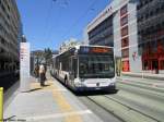 genf tpg Nr. 155 (Mercedes CitaroII O530G) am 18.7.2010 in Gen�ve, Lyon. Wegen Bauarbeiten sind die meisten Linien rund um den Bahnhof Genf auf Busbetrieb umgestellt.