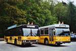 schaffhausen Bustag 2010 in Schaffhausen: Ruklic, Schaffhausen SH 39'570 Scania/FHS und Wanner, Schleitheim SH 58'045 Saurer/Hess SH am 16. Mai 2010 Schaffhausen, Solenberg