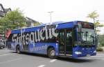 mercedes-benz-o-530-ii-citaro-facelift EVAG 4107 (E VG 4107) macht Werbung f�r die Stiftsquelle.
Essen Borbeck Bahnhof, 1.6.2010