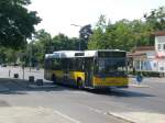berlin Volvo V7000 auf der Linie 118 nach Rathaus Zehlendorf an der Haltestelle Wannsee Wernerstra�e.