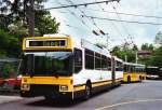 Bustag 2010 in Schaffhausen: VBSH Schaffhausen Nr. 118 NAW/Hess Gelenktrolleybus ...