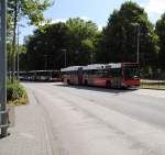 hamburg Mercedes Citaro, im Hamburg/ZOB, am 18.07.10.