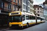 VBSH Schaffhausen Nr. 115 NAW/Hess Gelenktrolleybus am 16. Mai 2010 ...