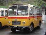 Postauto Saurer SV2C-H BE 26105. Aufgenommen am 29.05.2010 anl�sslich des Jubil�ums '80 Jahre Postautolinie Griesalp'
