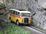 Saurer Saurer 1 C-H BE 26760 Jg. 1946. Aufgenommen am 29.05.2010 anl�sslich des Jubil�ums '80 Jahre Postautolinie Griesalp'
