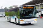 setra-s-400er-serie Im Stadtbusverkehr in Narvik stehen unter anderem auch vier Setra 415NF im Einsatz auf verschiedenen Linien. Das Bild zeigt Wagen 304 am 28.6.2010 beim Busbahnhof. 