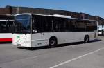 Volvo V8700 der KVG am 19.Juli 2010 am Bf.Harburg  ...