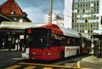 Transports Publics fribourgeois TPF Fribourg Nr. 514/FR 300'394 MAN/Hess Gelenkduobus am 19. Mai 2010 Fribourg, Bahnhof