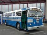 verkehrsbetriebe-luzern-vbl VBL - Oldtimer Twin Coach Nr.76  LU 91122 U als Ausstellungsst�ck an der Air Show in Emmen am 24.07.2010
