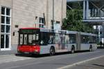 dusseldorf Rheinbahn 8307 (D XN 8307) macht Werbung f�r moplak.
D�sseldorf HBF, 2.6.2010.