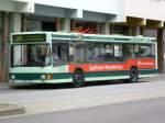MAN Niederflurbus 1. Generation NVG-Wagen 239 bef�hrt am 26.7.10 die Linie 309 nach Elversberg.
