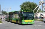 mercedes-benz-o-530-i-citaro STOAG 613 (OB ST 9613) macht Werbung f�r das vorne Einsteigen bei der STOAG.
Oberhausen Sterkrade, 3.6.2010.