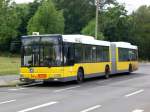 berlin MAN Niederflurbus 2. Generation als SEV f�r die Stra�enbahnlinie M17 zwischen Hohensch�nhausen Gehrenseestra�e und Lichtenberg Allee der Kosmonauten/Rhinstra�e.