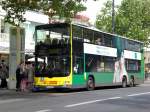 berlin MAN Lion's City DD (Doppelstock) auf der Linie M29 nach Grunewald Roseneck am U-Bahnhof Kurf�rstendamm.