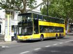 berlin MAN Lion's City DD (Doppelstock) auf der Linie M29 nach Grunewald Roseneck am U-Bahnhof Uhlandstra�e.