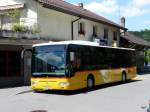 Postauto - Mercedes Citaro BE 652122 vor dem Bahnhof Laupen ...