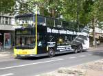 berlin MAN Lion's City DD (Doppelstock) auf der Linie M29 nach Grunewald Roseneck an der Haltestelle Charlottenburg Bleibtreustra�e.